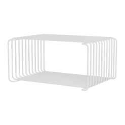 Montana Shelves & Shelving Systems*Panton Wire Half Height shelf 34.8x17.2x25.7 cm, Snow White