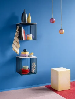 Montana Shelves & Shelving Systems*Panton Wire Single shelf 34,8x34,8x34,8 cm, Pine Green