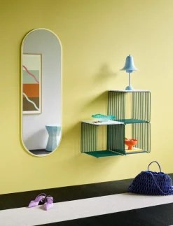 Montana Shelves & Shelving Systems*Panton Wire Single shelf 34,8x34,8x34,8 cm, Pine Green