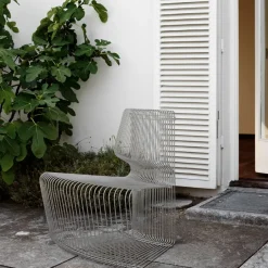 Montana Garden Sofas & Garden Benches|Outdoor Lounge Furniture*Pantonova module sofa, Stainless steel, concave Grey