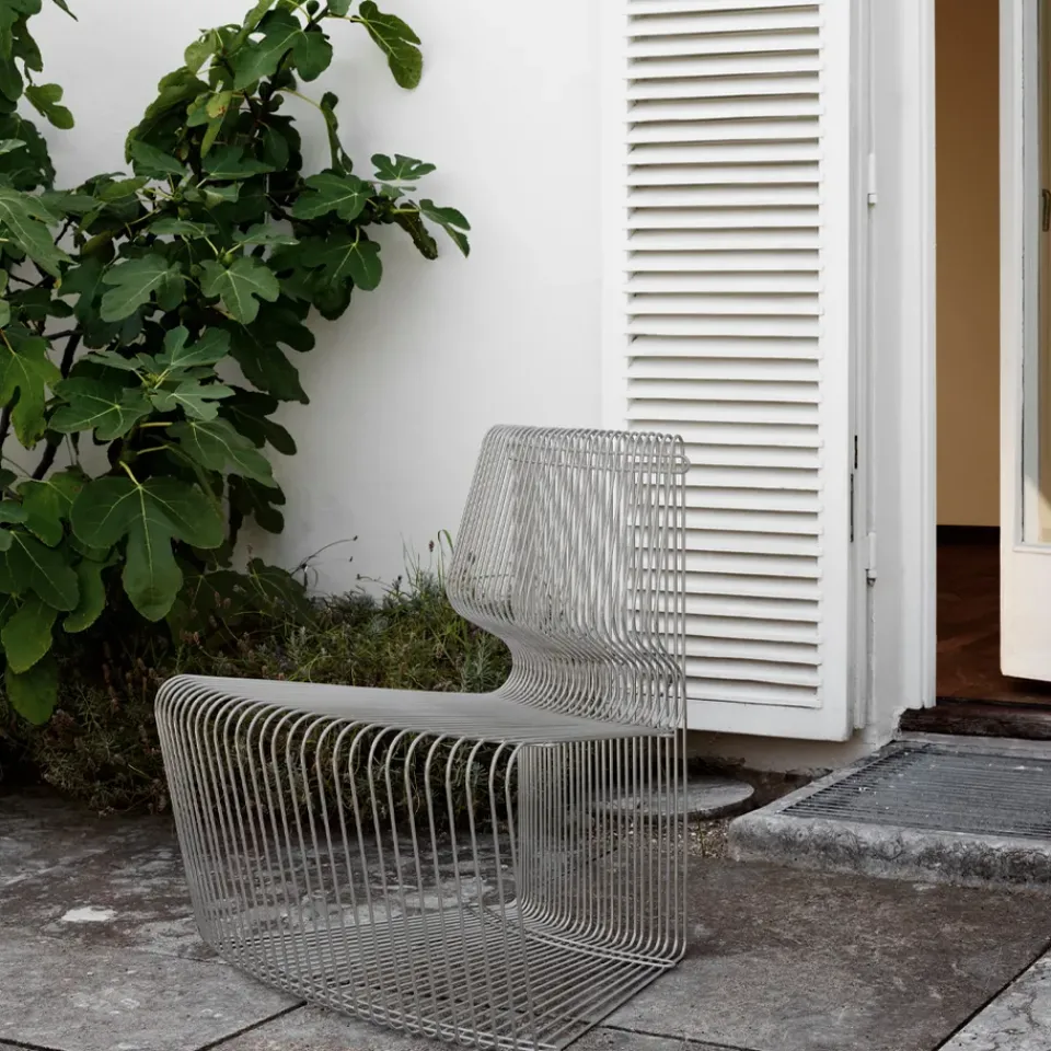 Montana Garden Sofas & Garden Benches|Outdoor Lounge Furniture*Pantonova module sofa, Stainless steel, concave Grey