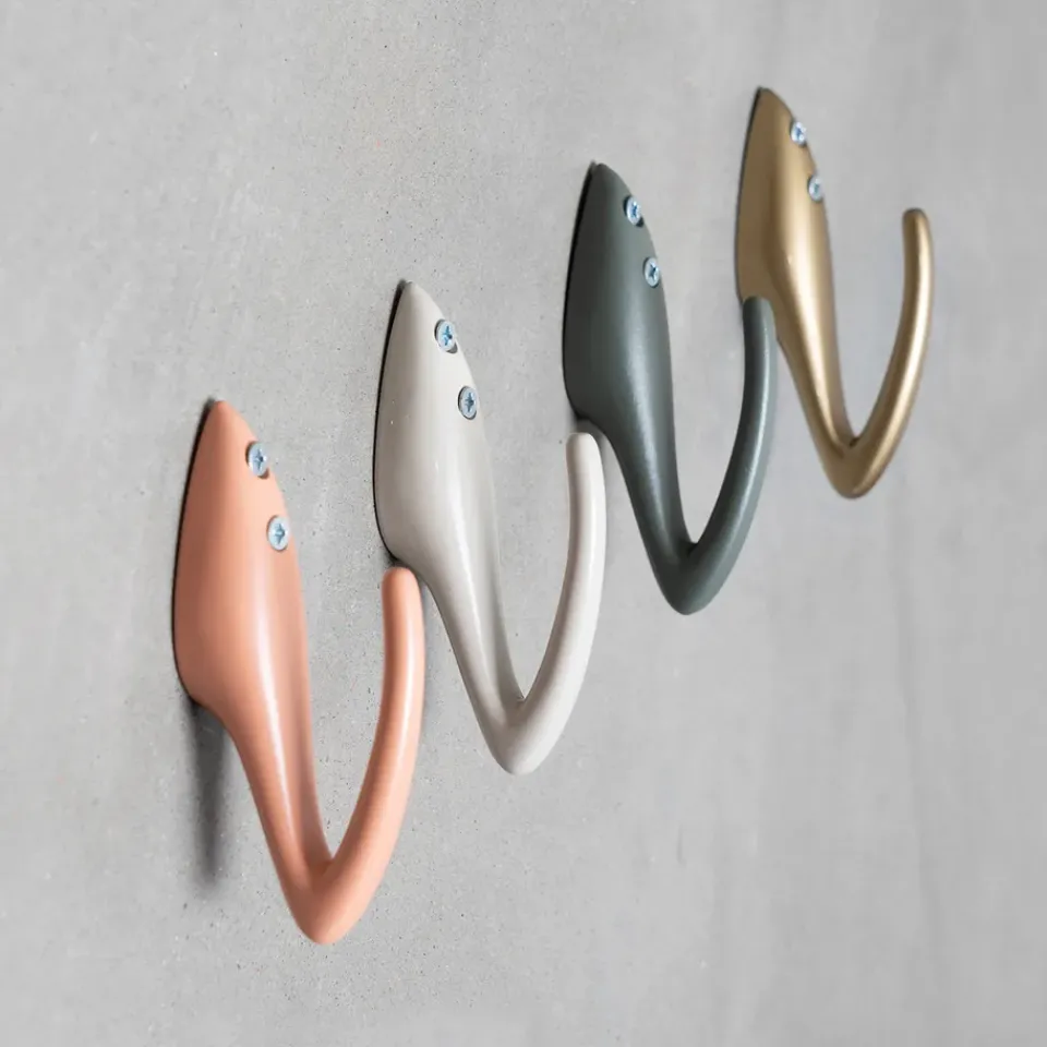 Essem Design Clothes Hooks & Hangers*Papa clothes hook, -grey Beige