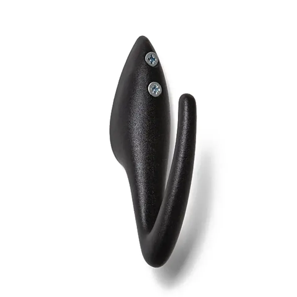 Essem Design Clothes Hooks & Hangers*Papa clothes hook, , structure Black