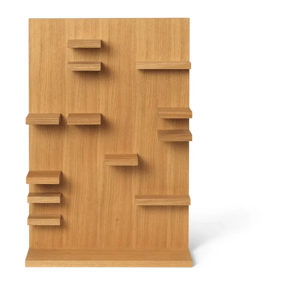 Ferm Living Shelves & Shelving Systems*Parade wall-mounted shelf 60 cm, Oiled oak Brown