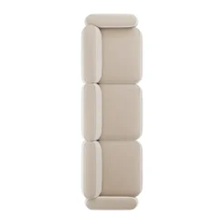 Massproductions Sofas*Patch 3-seater sofa, Atlantis 52 Alabaster Beige