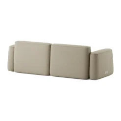 Massproductions Sofas*Patch 2.5-seater sofa, Ecriture 240 Beige