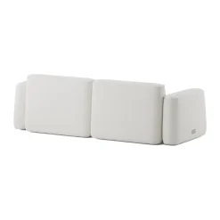 Massproductions Sofas*Patch 2.5-seater sofa, Ecriture 100 White