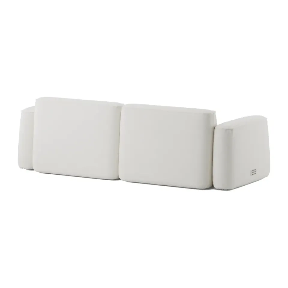 Massproductions Sofas*Patch 2.5-seater sofa, Ecriture 100 White
