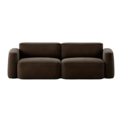 Massproductions Sofas*Patch 2.5-seater sofa, Gabriel Comfort+ 01566 Brown