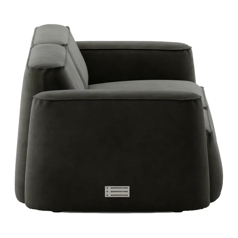 Massproductions Sofas*Patch 2.5-seater sofa, Gabriel Comfort+ 61013 Grey
