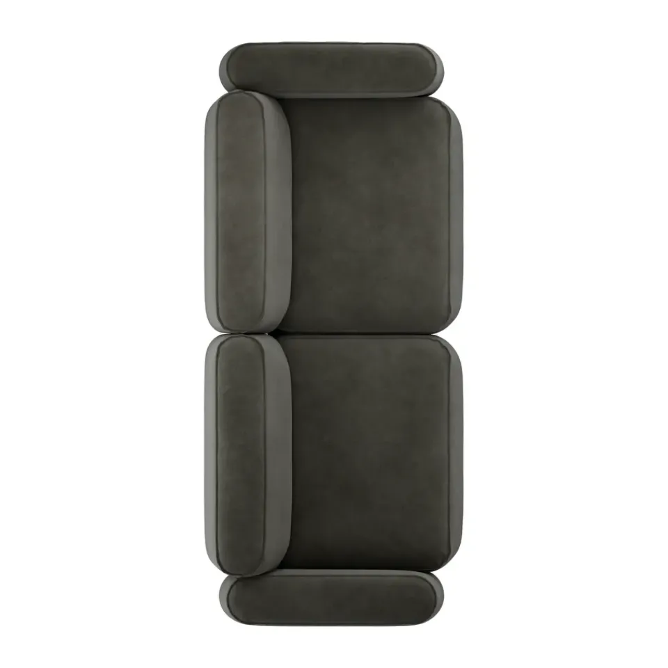 Massproductions Sofas*Patch 2.5-seater sofa, Gabriel Comfort+ 61013 Grey