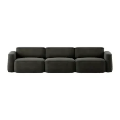 Massproductions Sofas*Patch 3-seater sofa, Gabriel Comfort+ 61013 Grey