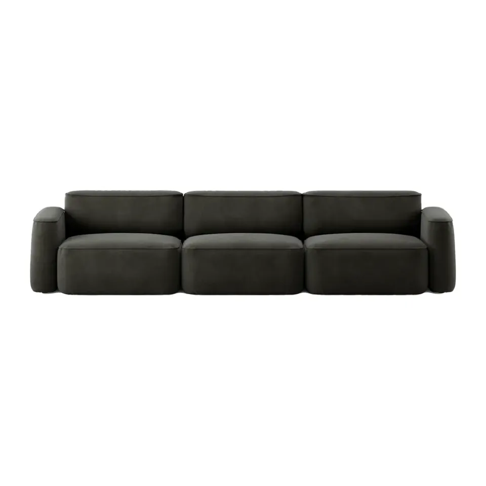 Massproductions Sofas*Patch 3-seater sofa, Gabriel Comfort+ 61013 Grey