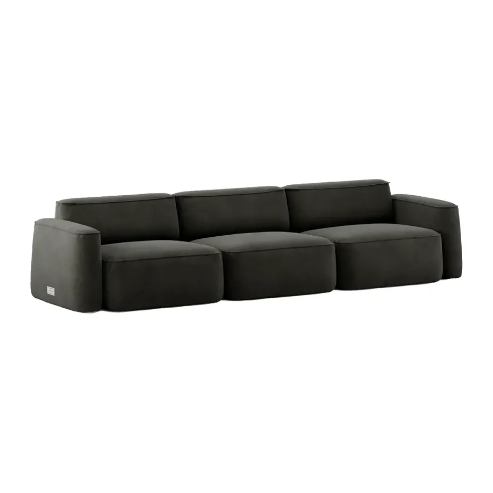 Massproductions Sofas*Patch 3-seater sofa, Gabriel Comfort+ 61013 Grey