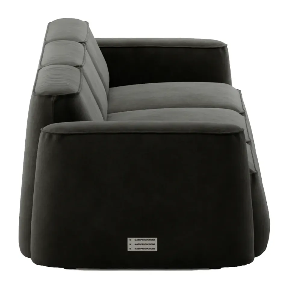 Massproductions Sofas*Patch 3-seater sofa, Gabriel Comfort+ 61013 Grey