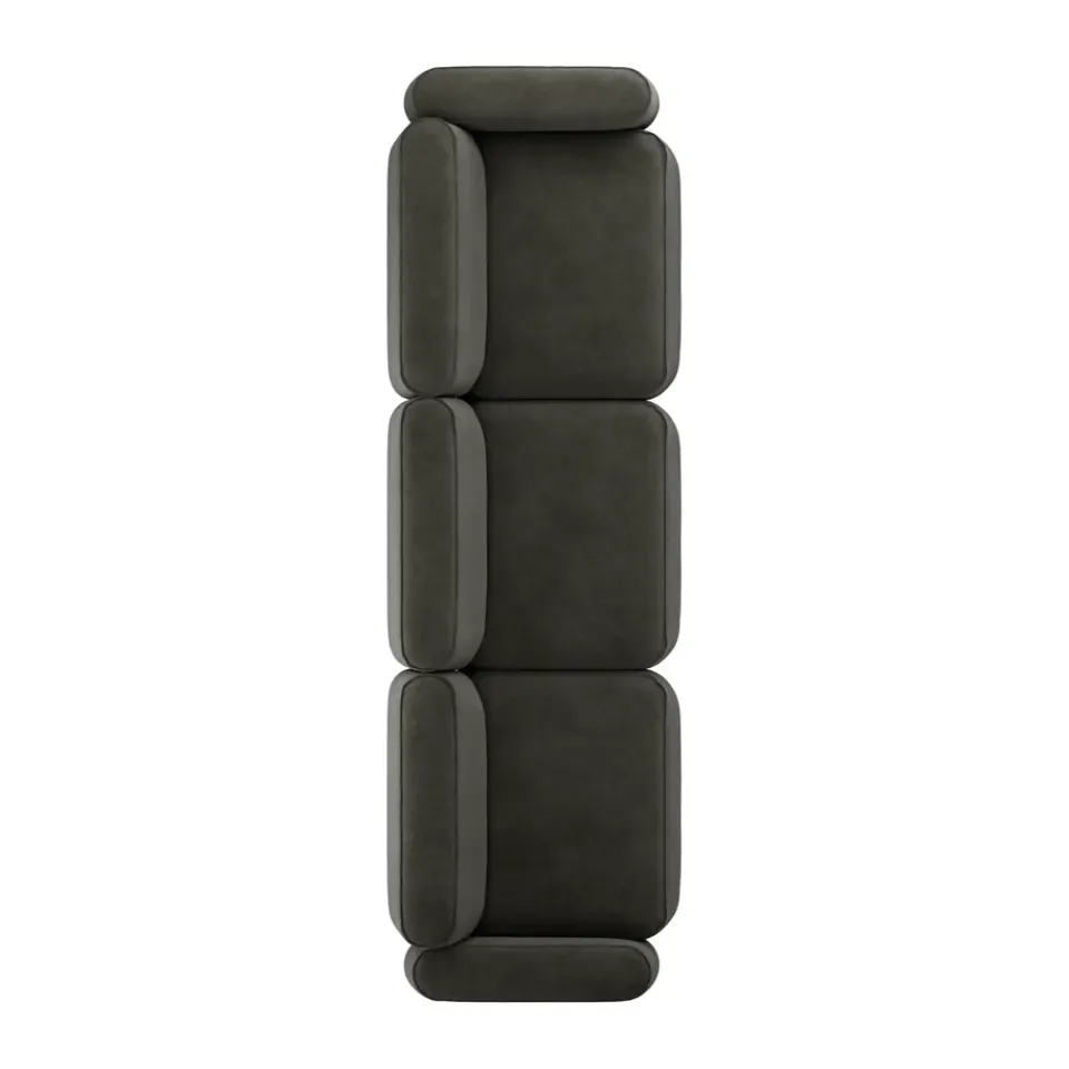 Massproductions Sofas*Patch 3-seater sofa, Gabriel Comfort+ 61013 Grey