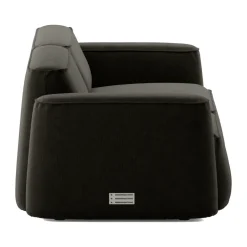 Massproductions Sofas*Patch 2.5-seater sofa, Linara 90 Espresso Brown
