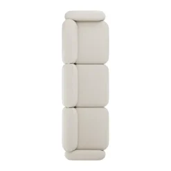 Massproductions Sofas*Patch 3-seater sofa, Linara 05 Porridge White