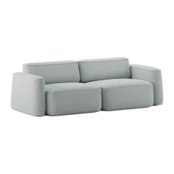 Massproductions Sofas*Patch 2.5-seater sofa, Linara 253 Swedish Grey