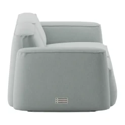 Massproductions Sofas*Patch 2.5-seater sofa, Linara 253 Swedish Grey