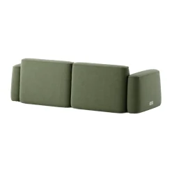 Massproductions Sofas*Patch 2.5-seater sofa, Linara 100 Tarragon Green