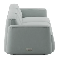 Massproductions Sofas*Patch 3-seater sofa, Linara 253 Swedish Grey