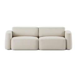 Massproductions Sofas*Patch 2.5-seater sofa, Linara 05 Porridge White
