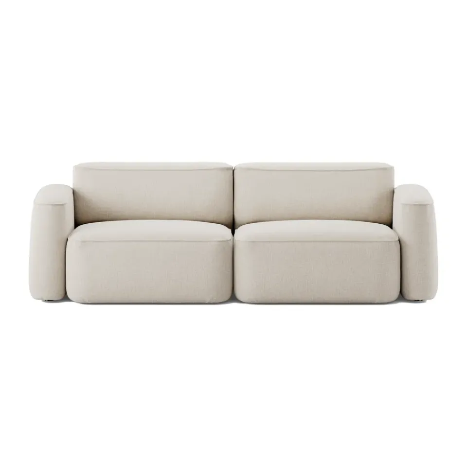 Massproductions Sofas*Patch 2.5-seater sofa, Linara 05 Porridge White