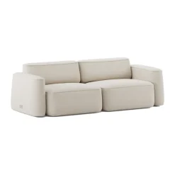 Massproductions Sofas*Patch 2.5-seater sofa, Linara 05 Porridge White