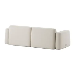 Massproductions Sofas*Patch 2.5-seater sofa, Linara 05 Porridge White