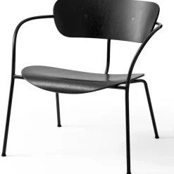 &Tradition Armchairs & Footstools|Chairs*Pavilion chair AV5, lacquered oak Black