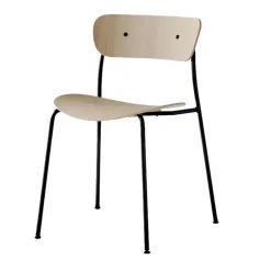 &Tradition Chairs*Pavilion chair AV1, Coated oak Brown