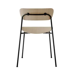 &Tradition Chairs*Pavilion chair AV1, Coated oak Brown
