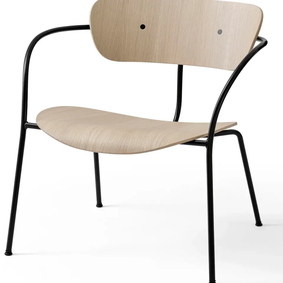 &Tradition Armchairs & Footstools*Pavilion chair AV5, Lacquered oak Beige