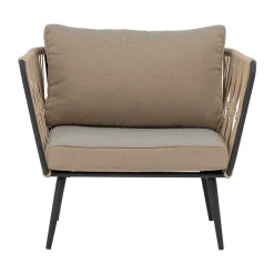 Bloomingville Outdoor Lounge Furniture*Pavone lounge chair, Brown