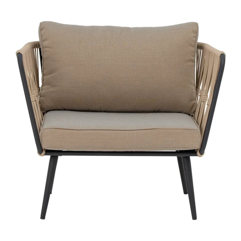 Bloomingville Outdoor Lounge Furniture*Pavone lounge chair, Brown
