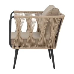 Bloomingville Outdoor Lounge Furniture*Pavone lounge chair, Brown