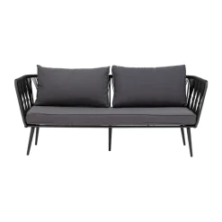 Bloomingville Garden Sofas & Garden Benches*Pavone sofa 2.5-seat, Black