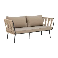 Bloomingville Garden Sofas & Garden Benches|Balcony Furniture*Pavone sofa 2.5-seat, Brown