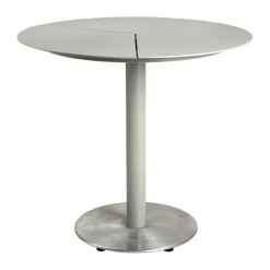 Brafab Balcony Furniture|Table For Outdoor Use*Peace table top Ø80 cm, Light Grey