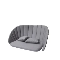 Cane-line Seat Cushions & Pads*Peacock cushion set sofa 2-seater, Natté Grey