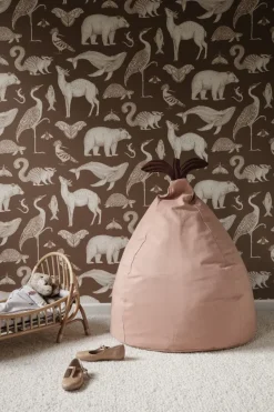 Ferm Living Children's Armchairs|Armchairs & Footstools*Pear bean bag sittsäck, Dusty Rose Pink