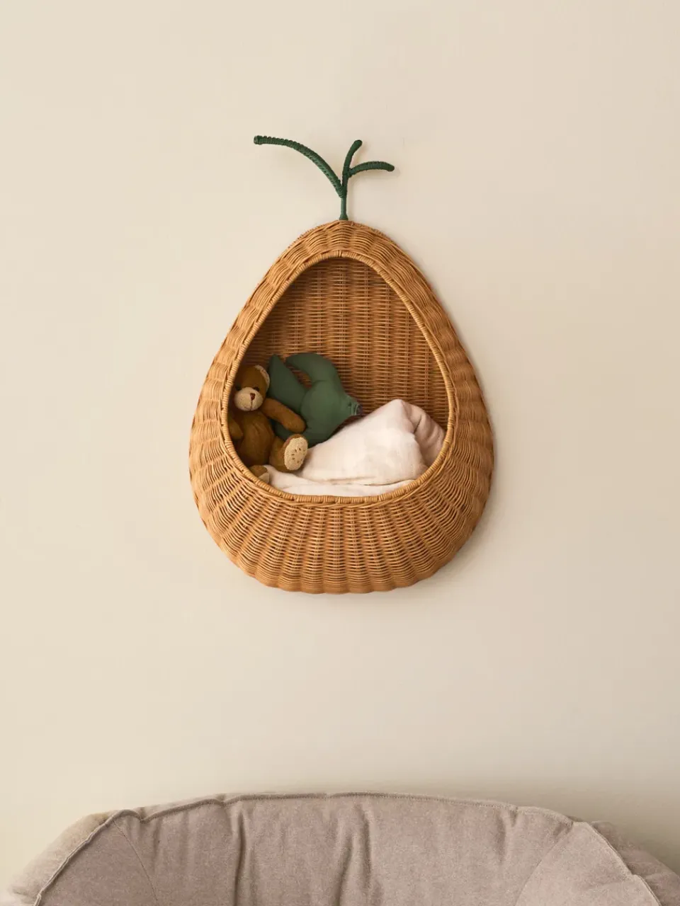 Ferm Living Shelves & Shelving Systems*Pear wallshelf, 45,7x68 cm Beige