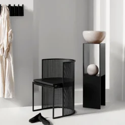 Kristina Dam Studio Side Tables*Pedestal side table, Black