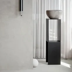 Kristina Dam Studio Side Tables*Pedestal side table, Black
