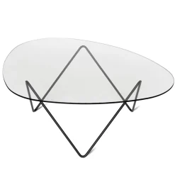GUBI Coffee Tables*Pedrera sofa table, Black