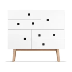 Zweed Dressers & Drawer Units*Peep B1 dresser, , retro, oak stand White