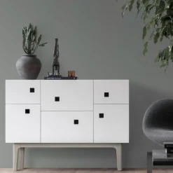 Zweed Display & Glass Cabinets*Peep C2 cabinet, . pigmented oak White