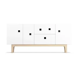 Zweed T.V & Media Units|Dressers & Sideboards*Peep M2 media bench, . pigmented oak White