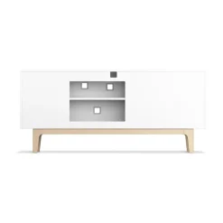 Zweed T.V & Media Units|Dressers & Sideboards*Peep M2 media bench, . pigmented oak White